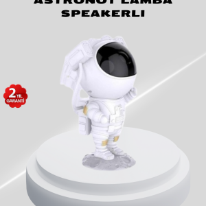 Astronot Yıldız Projeksiyon Lambası 8 Efektli Uzaktan Kumandalı Gece Işığı