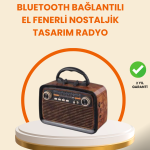 Bluetooth Hoparlör – Kablosuz Bağlantı Geniş Ses Alanı Radyo Destekli Hafif ve Taşınabilir
