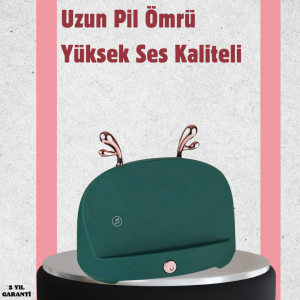 Taşınabilir Kablosuz Telefon Tutucu ve Bluetooth Hoparlör – Kompakt Tasarım Üstün Ses