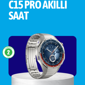 Dayanıklı Kordonlu Şarjlı Akıllı Saat