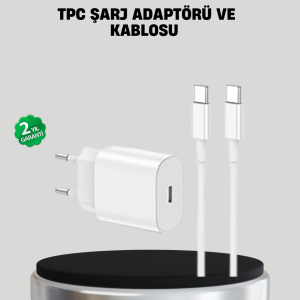 iOS Uyumlu 20W USB-C Hızlı Şarj Cihazı Telefon ve Tablet İçin
