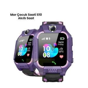 S10 Mor Akıllı Çocuk Saati