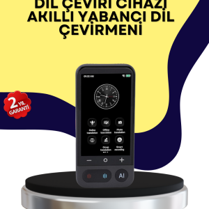 Fotoğraf Tanıma ve Konuşma Çevirili Akıllı Tercüman