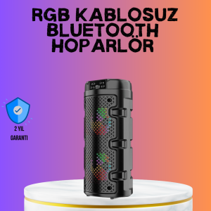 Güçlü Bass ve Net Tiz Özellikli Kablosuz Hoparlör