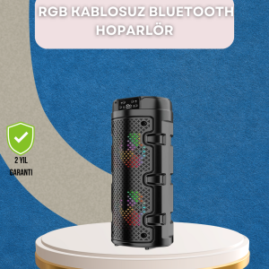 USB SD Kart ve AUX Girişli Taşınabilir Hoparlör