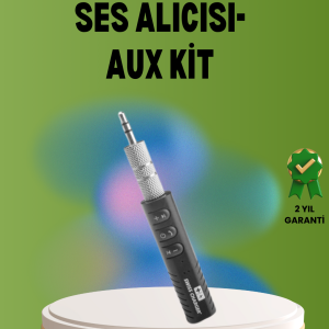 Hızlı Şarjlı Bluetooth Ses Alıcısı – Ev Araç ve Ofis İçin