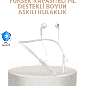Gürültü Azaltıcı Ergonomik Boyun Askılı Kablosuz Kulaklık