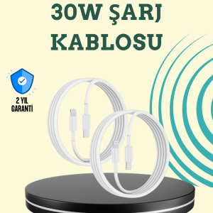 Aşırı Şarj ve Pil Koruması ile Akıllı Çipli Lightning Kablo 1.2m