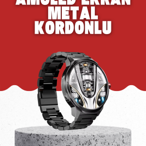 Nabız Uyku ve Spor Takibi ile SW80 Akıllı Saat Sağlık Dostunuz