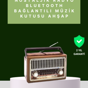 Kablosuz Bluetooth Hoparlör ve FM Radyo