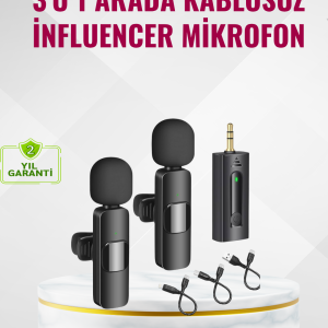 Küçük Boyutlu Mikrofon - 8 Saat Kullanım