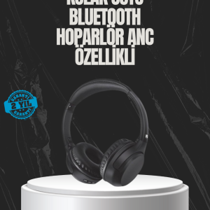 Katlanabilir USB-C Şarjlı Bluetooth Kulaklık