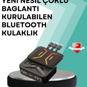 Şarj Kutulu Bluetooth Kulaklık – 2 Saatte Tam Şarj