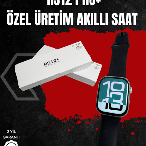 RS12 PRO+ Titanyum Kasa Akıllı Saat – Uyku ve Nabız Takibi Suya Dayanıklı Bluetooth Arama