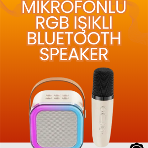 Yüksek Performanslı Kablosuz Karaoke Hoparlör