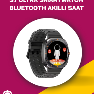 Mikrofon ve Hoparlörlü Akıllı Saat | Takvim Titreşim Kronometre Özellikli