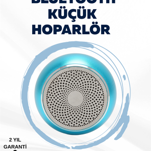 Alüminyum Gövdeli Mini Bluetooth Hoparlör – Dayanıklı ve Şık Tasarım