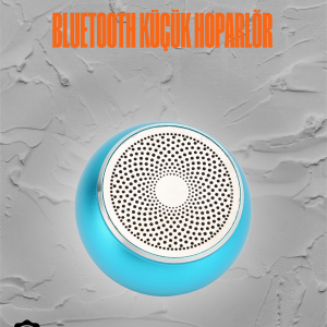 Taşınabilir Küçük Hoparlör – Otomatik Bağlantı ve Eller Serbest Mikrofon