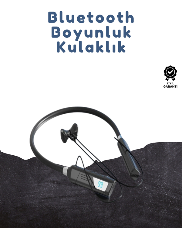 TWS Bluetooth Kulaklık – 100 Saat Bekleme Süresi Hızlı Şarj