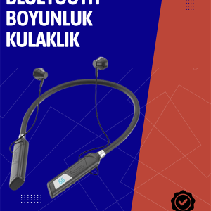 Ergonomik Tasarımlı Bluetooth Kulaklık – Gürültü Azaltmalı Manyetik