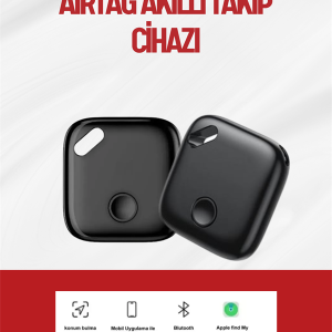 iOS & Android Uyumlu Smart Tag | Uzun Pil Ömrü | Bul Uygulaması ile Entegre Akıllı Takip Cihazı