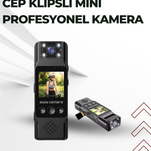 WiFi ile Uzaktan Erişimli Mini Kamera – 1200mAh Batarya 1080P Video Çekimi