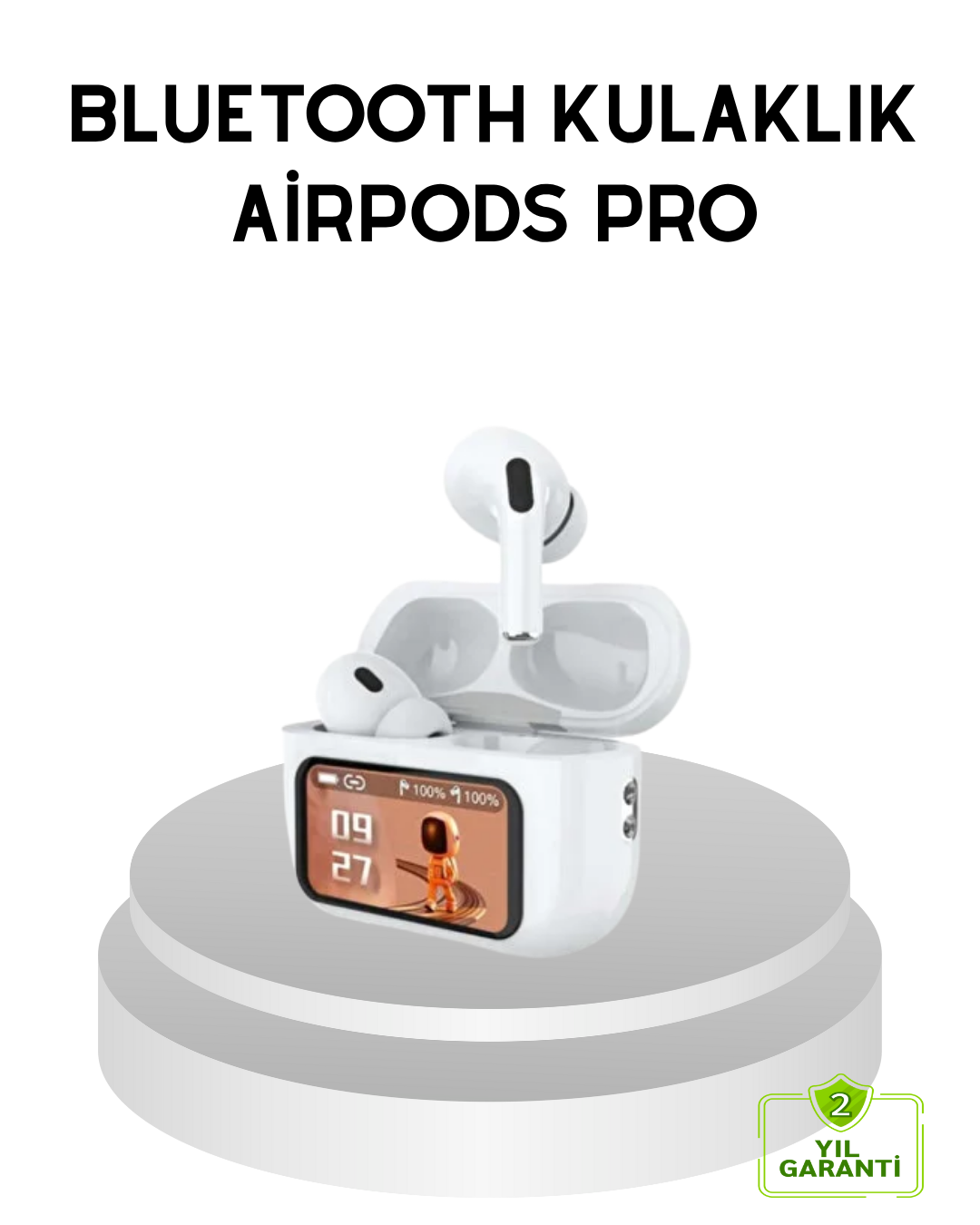 Powerbank Kutulu Dokunmatik Bluetooth Kulaklık – Gürültü Engelleme Suya Dayanıklı