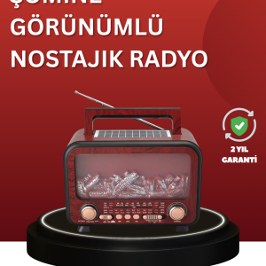 Solar Panelli Alev Işıklı Bluetooth Hoparlör – Çoklu Giriş Uzun Pil Ömrü