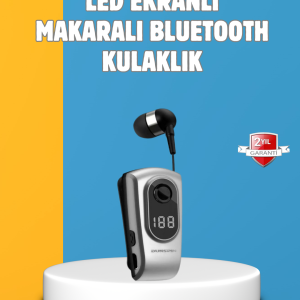 Titreşimli Bluetooth Kulaklık – Hızlı Şarj ve Uzun Bekleme Süresi
