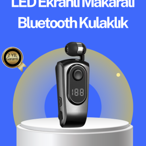 Dijital Ekranlı Bluetooth Kulaklık – Titreşimli Bildirim 25 Saat Kullanım