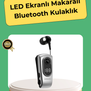 Kablosuz Bluetooth 5.2 Kulaklık – Titreşimli Uyarı ve Uzun Pil Ömrü