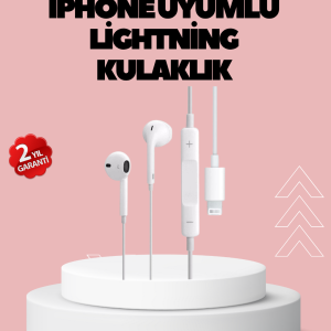Konforlu Ergonomik Kare Tasarımlı Müzik ve Çağrı Kulaklığı