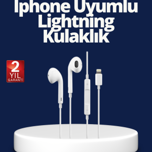 Yüksek Ses Kaliteli Mikrofonlu Kablolu Kulak İçi Kulaklık