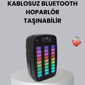 Kablosuz Bluetooth Müzik Cihazı – 2 Saat Batarya Süresi Şık ve Taşınabilir