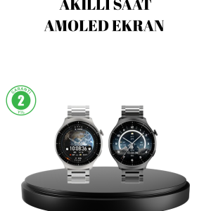 Akıllı Saat NFC – Bluetooth Arama ve Kablosuz Şarj Özellikli