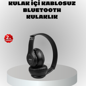 Kablosuz Bluetooth Kulaklık – TF Kart AUX Mikrofonlu Suya Dayanıklı 10m Menzil