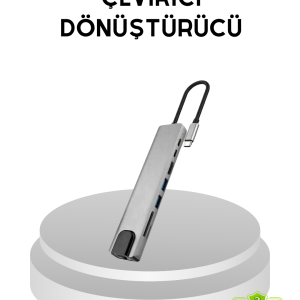 Dönüştürücü Hub – Kompakt Dayanıklı ve Yüksek Hızlı Bağlantı