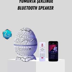 Dinozor Yumurta Gece Lambası Projektör – 14 Renk Seçeneği