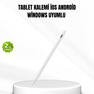 Akıllı Dokunmatik Kalem – Type-C Şarjlı Manyetik Apple Pencil Alternatifi Stylus Pen