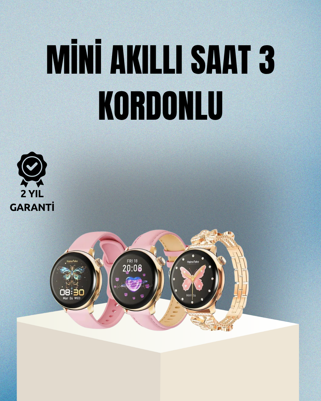 Akıllı Saat – Kalp Atış Takipli Spor Modlu Uzun Pil Ömürlü