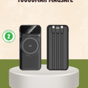 10000 mAh Kablosuz Powerbank – 15W Hızlı Şarj Type-C Çoklu Çıkışlı