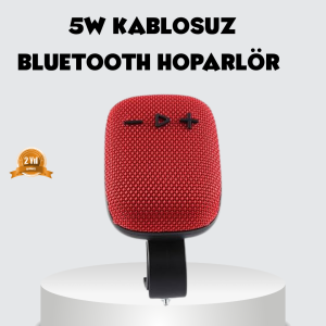 Bluetooth 5.1 Kablosuz Hoparlör – Güçlü Bas FM Radyo ve Çoklu Giriş Destekli