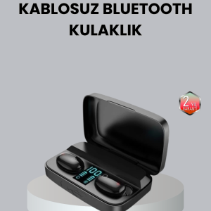 TWS A10s Bluetooth 5.0 Kulaklık Powerbank Şarj Kutulu Mini Tasarım