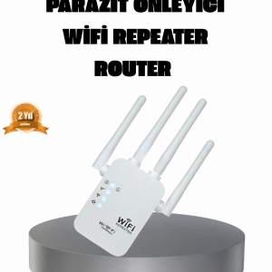 50 Cihaz Destekli 300Mbps Kablosuz Sinyal Güçlendirici RJ45 Kablolu Kullanım