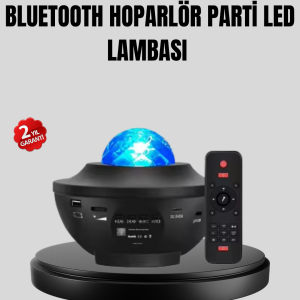 Yıldızlı Projektör Galaxy Efektli Ayarlanabilir Renkli Atmosfer Lambası