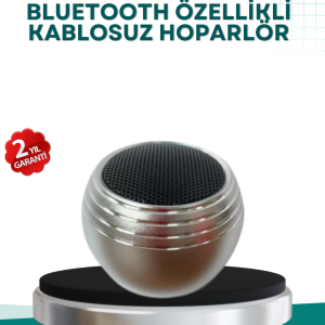 Kablosuz Mini Hoparlör Şarjlı TWS Destekli Kompakt Ses Sistemi