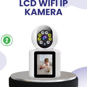WiFi İç Mekan Kamera 2K Gece Görüşlü Çift Yönlü Görüntü Konuşma Destekli
