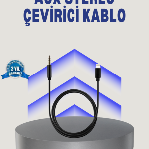 iPhone Lightning 3.5mm Aux Çevirici Kablo JH-023 Stereo Ses Aktarıcı
