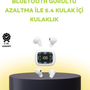 Uzun Bekleme Süreli Bluetooth Kulaklık Kablosuz Bağlantı