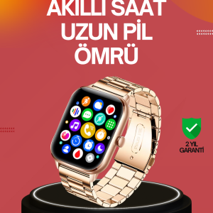 41 mm Kavisli Kasa Akıllı Saat IOS ve Android Uyumlu